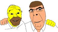 cartoon family_guy friendship homer_simpson no_more_brother_wars peter_griffin the_simpsons tv_show variant:cobson variant:feraljak // 1920x1080 // 97.5KB
