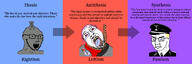 anarcho-communism antifa aryan crying fascism hanging leftism looking_to_the_left looking_to_the_right military_uniform nazism npc open_mouth rightism swastika totenkopf tranny variant:bernd variant:chudjak variant:soyak // 3000x1000 // 540.4KB