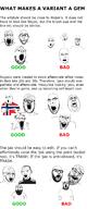 angry beard glasses op_is_a_retarded_lazy_faggot_for_not_tagging_his_own_shit open_mouth smile soyjak stubble subvariant:science_lover variant:markiplier_soyjak variant:soyak variant:unknown // 1250x3000 // 699.9KB