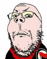 antifa closed_mouth glasses soyjak stubble variant:gapejak // 190x240 // 11.6KB