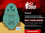 aipac aipac_tracker angry blue_skin fat israel looking_at_you meta:namefags mouth_closed poorly_edited red_eyes squidward stink_lines trevor_(user) trevor_is_a_giant_fucking_nigger_from_lesotho variant:disgusting_trevorcreature // 800x600 // 397.0KB