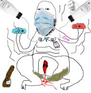 amazon beard blood clothes covid diaper dilation dilator dildo fullbody happy_merchant hat judaism kippah looking_at_you looking_to_the_left mask neovagina nintendo nintendo_switch op_is_a_retarded_lazy_faggot_for_not_tagging_his_own_shit soy soylent text tranny trend:slopjak video_game // 1920x1946 // 1.1MB