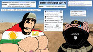 2017 balaclava battle_of_raqqa desert flag:isis flag:kurdistan irl_background isis islam islamic islamic_state june_24 kurd kurdistan military october_17 october_20 sdf skull subvariant:hornyson subvariant:impish_amerimutt suicide_bomber sun syrian_democratic_forces variant:cobson variant:impish_soyak_ears // 1920x1080 // 494.9KB