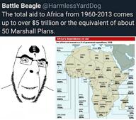 africa aid bbc glasses queen_of_spades smile smug soyjak stubble tattoo text variant:cobson // 1273x1123 // 1.3MB