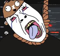 ack clothes doomentio doomposting doomverse hanging hat suicide // 771x723 // 103.3KB