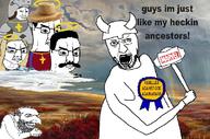 bascinet beard christianity cloud fat hammer happy_merchant knight marvel mustache pagan straw_hat sunset variant:chudjak variant:unknown viking_helmet // 800x530 // 360.4KB