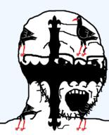 bird british flag flag:flintshire flintshire glasses hair looking_to_the_right open_mouth soyjak stubble teeth united_kingdom variant:soyak wales // 644x800 // 68.2KB