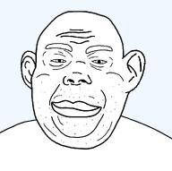 aliased ear eyebrows eyes lips narrow_eyes series:muttverse shoulder slav slavgod smile stare staring stubble subvariant:vlad template transparent_background ugly variant:alicia variant:nojak // 979x976 // 21.0KB