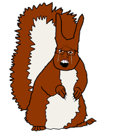 animal crying full_body glasses sad soyjak subvariant:feralsquirrel template transparent_background variant:feraljak // 1025x1025 // 31.3KB
