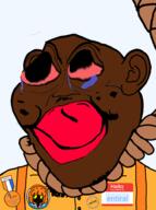 ack anti_ongezellig autism award black_skin brown_skin entiral_(user) hello_my_name_is_(sticker) mymy ongezellig rope shitskin subvariant:henry subvariant:jartycuck trend:slopjak vantablack_skin variant:chudjak variant:impish_soyak_ears zarty zartycuck // 699x940 // 232.1KB