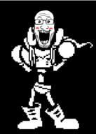 blushing happy open_mouth papyrus smile undertale variant:markiplier_soyjak // 1608x2246 // 62.9KB