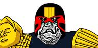 2000ad closed_mouth clothes judge_dredd soyjak stubble variant:sidjak // 738x365 // 84.7KB