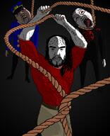 3soyjaks 764_(cult) acne arm bald belt black_background bloodshot_eyes buff button clothes discord_drama english_text eyebrows flag flag:transgender_pride_flag foot glasses hair hand hanging joshua_ryne_goldberg leg lips meta:namefags missing_teeth moonmetropolis_(user) no_glasses o9a pedophile pentagram police_hat red_shirt rope scabs shadow stubble subvariant:patrick tattoo teeth text tongue tongue_out tranny uttp utubetrollspolice variant:bernd variant:goldberg white_skin yellow_teeth // 977x1200 // 596.2KB