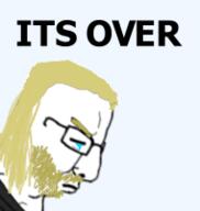 beard blond closed_mouth crying its_over long_hair sad stubble text variant:chudjak yellow_hair // 190x200 // 20.4KB