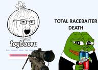 amphibian frog meta:guide nas:pepe pepe_the_frog sniper sproke tag variant:soyak // 1256x895 // 582.2KB