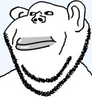 amerimutt black_sclera closed_mouth ear lips mutt neutral series:muttverse soyjak stubble subvariant:impish_amerimutt template transparent_background variant:impish_soyak_ears white_skin // 598x628 // 15.1KB