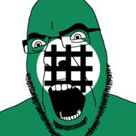 fascism flag glasses iron_guard open_mouth romania stubble variant:cobson // 717x719 // 40.4KB