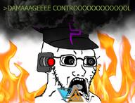 admiral_avvakened_(namefag) arrow artist:admiral_avvakened cyborg fire flood flooding greentext scared shocked smoke subvariant:doctos variant:soyak world_of_warships // 675x518 // 424.7KB