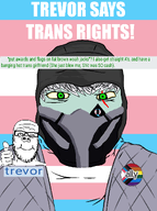2soyjaks ally bald flag:transgender_pride_flag glasses green_eyes green_skin grey_hair lgbt mask meta:namefags mortal_kombat ninja queen_of_spades scars smile smoke(mortal_kombat) stubble subvariant:lawrence text thumbs_up trans_rights trevor_(user) variant:a24_slowburn_soyjak variant:markiplier_soyjak wordswordswords // 961x1286 // 129.3KB