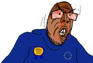 angry blood bloodshot_eyes euromutt mustache mutt open_mouth shitskin soyjak stubble subvariant:euromutt variant:npestajak // 842x570 // 33.4KB