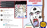 bnwo coal flag:minor_attracted_person giggly_goon_clown hanging map_(pedophile) nigger pedophile queen_of_spades rope spade spadeson variant:cobson // 1600x967 // 781.4KB