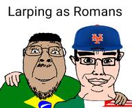 baseball baseball_cap brazil flag:brazil flag:italy flag:united_states italian_american italy larp mets new_york new_york_city new_york_mets queens romans rome united_states variant:bernd variant:chudjak // 834x683 // 130.2KB