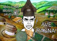 ancient angry chud closed_mouth ear etruscan european glasses hair history italy millions_must_die soyjak subvariant:chudjak_front text variant:chudjak warrior // 2551x1804 // 3.0MB