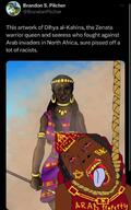 arab_property black_skin bloodshot_eyes brown_skin clothes crying dihya_al-kahina dress earring fake_aryan hair hanging hat holding_object holding_spear kahina kike kikecoal lipstick morocco necklace nigger noose north_africa nose_piercing nose_ring open_mouth piercing slave soyjak star_of_david stubble text total_nigger_death twitter variant:bernd yellow_teeth // 1080x1722 // 226.2KB