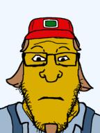 clothes hat meta:tagme sneed subvariant:neutralplier the_simpsons variant:markiplier_soyjak yellow_skin // 600x800 // 15.7KB