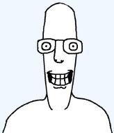 bald glasses grin happy lip no_beard subvariant:headjak_front template variant:headjak // 607x712 // 9.4KB