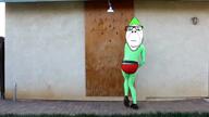 arm boxers closed_mouth clothes dance full_body glasses grass green_hair grin hair hand idubbbz irl irl_background lamp neutral open_mouth smile song stone stubble underpants variant:dubbbzjak // 1280x720, 60.3s // 7.2MB