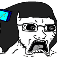 black_hair female meta:namefags muammar_gaddafi subvariant:doctos superterrydavisfan48_(namefag) templeos terry_davis tounge // 2048x2048 // 192.6KB