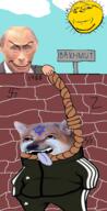 bakhmut meta:tagme monkey_putin nafo russia soyjak subvariant:wholesome_soyjak ukraine variant:gapejak vladimir_putin // 768x1500 // 1.2MB