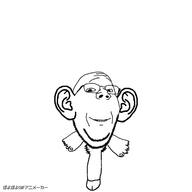 animated closed_mouth ear foot glasses poyopoyo soyjak stubble subvariant:wholesome_soyjak variant:gapejak // 400x400 // 197.4KB