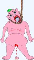 belly blood crying ear earring fat female_genital_mutilation frankenpenis ftm full_body genital_mutilation green_hair hanging masectomy_scars naked nipple open_mouth penis piss pooner rope scar self_harm severed_penis smile soyjak stitches stubble suicide surgery template tongue tranny variant:bernd yellow_teeth // 1375x2392 // 414.7KB