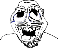 crying distorted glasses open_mouth stubble subvariant:chudfaggot teeth transparent_background trend:slopjak variant:bernd white_skin // 768x719 // 175.6KB