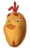 beak buck_cluck cartoon chicken chicken_little closed_mouth disney green_eyes parody smile variant:gapejak // 511x839 // 311.3KB