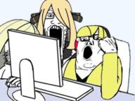 anime computer cynthia elesa female hand kamitsure lusamine merge meta:tagme pokemon pokemon_bw pokemon_dppt pokemon_sm shirona trend:soyjak_trio variant:gapejak variant:markiplier_soyjak variant:tony_soprano_soyjak video_game // 800x600 // 420.6KB