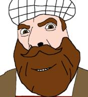 beard brown_hair clothes hazel_eyes iran looking_at_you safavid shah_ismail shia smile turban variant:cobson // 775x849 // 67.9KB