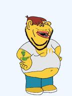 amerimutt cletus_spuckler full_body redneck subvariant:impish_amerimutt the_simpsons variant:feraljak variant:impish_soyak_ears // 1270x1692 // 227.9KB