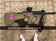 3soyjaks ack aug_a1 baby babyjak caca caption doll doll_(user) emoticon gun magazine quote quote_(user) rifle rug scope sling sticker subvariant:mustached_gapejak traced variant:bernd variant:feraljak variant:gapejak weapon // 818x604 // 566.7KB