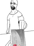beard card glasses handing meta:tagme smug victim victim_card // 512x697 // 43.9KB