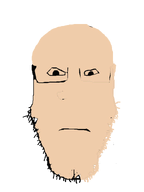 beard eyes glasses mouth_closed nose pupils subvariant:neutralplier variant:markiplier_soyjak white_skin // 600x800 // 23.1KB