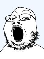 bald glasses series:fusionjaks soyjak stubble subvariant:wholygape subvariant:wholyjak variant:gapejak // 600x800 // 24.6KB