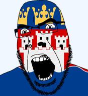 angry building castle country county crown flag flag:jönköping glasses hair jönköping looking_to_the_left open_mouth soyjak stubble sweden teeth thick_eyebrows transparent_background variant:cobson // 721x789 // 59.7KB