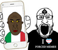 artist:chauvin blacked flag:italy flag:transgender_pride_flag nas:vlodson phone queen_of_spades spadeson subnas:vlodpedo subvariant:vlodpedo transheart variant:markiplier_soyjak variant:vlodson