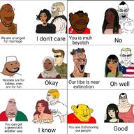 arab black_skin brown_skin china clothes crying flag flag:china flag:mexico glasses hair holding_object indian kfc merge meta:tagme mexico multiple_soyjaks muscles poop race racemixing red_shirt soyjak star_(symbol) stubble subvariant:blobson subvariant:hornyson subvariant:impish_tyrone subvariant:muscular_chud subvariant:wholesome_soyjak tan_skin twitter variant:chudjak variant:cobson variant:cryboy_soyjak variant:el_perro_rabioso variant:gapejak variant:impish_soyak_ears variant:wojak white_skin // 1098x1098 // 296.0KB