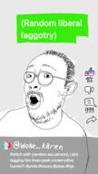 flag:pansexual_pride_flag flag:transgender_pride_flag glasses instagram meta:leaky op_is_a_retarded_lazy_faggot_for_not_tagging_his_own_shit open_mouth snca social_media stubble tracejak variant:unknown // 304x540 // 97.9KB