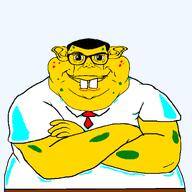 badass crossed_arms fat gangster glasses hair hand rantsona spongebob_squarepants subvariant:branigger thug variant:brandon // 1280x1280 // 38.4KB