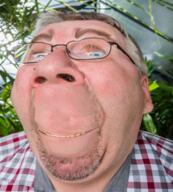 bernd_schmidt ear glasses irl irl_soy series:irl_soyjaks small_eyes smile soyboy stubble subvariant:massjak subvariant:wholesome_soyjak variant:gapejak white_skin // 538x597 // 632.2KB